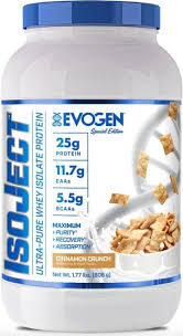Evogen Nutrition – Evo Isoject 1.77 lb Cinnamon Crunch – Proteínas