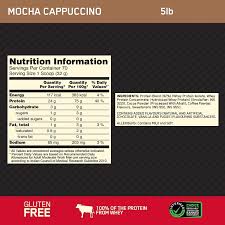 ON 100% WHEY GOLD STD 5 LBS MOCHA CAPUCCINO