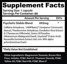 INS PSYCHOTIC DIABLO 60CT