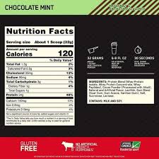 ON 100% WHEY GOLD STD 5 LBS CHOCOLATE MINT *OFERTA*