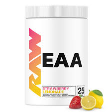 Raw Eaa 25 Serv Straw-Lemonade