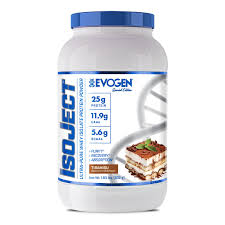Evogen Nutrition – Evo Isoject 1.83 lb Tiramisu – Proteínas – Sabor E