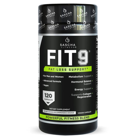 Sascha Fitness Fit9 120 Cápsulas Nuevo