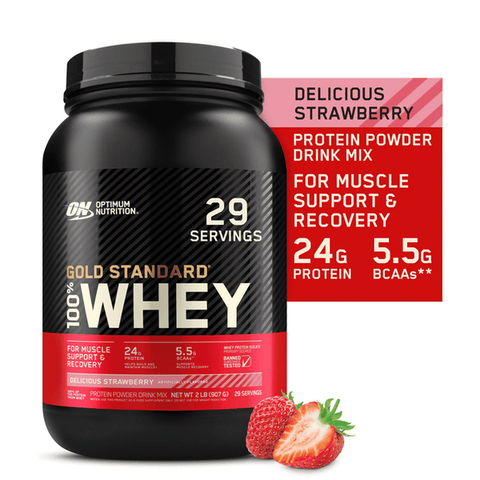 Optimum Nutrition 100% Whey Gold Std 2 Lbs Strawberry