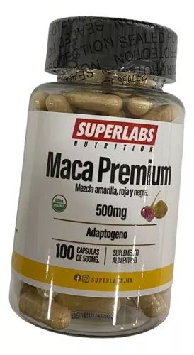 Superlabs Maca Premium 500mg 100 Capuslas