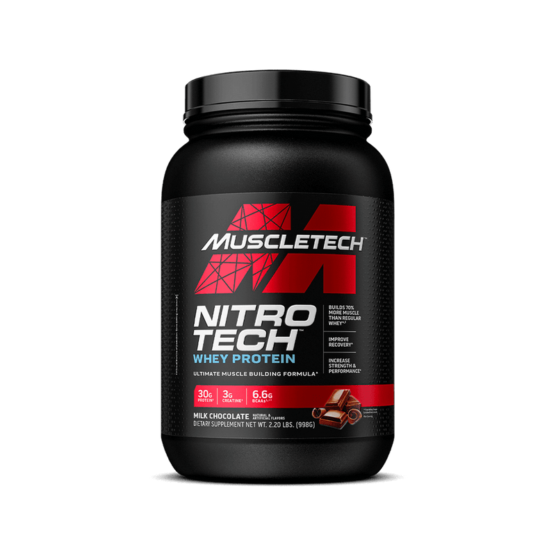 MUSCLETECH Muscletech Nitro Tech Whey Protein 2.2 Lbs Chocolate (antes Performance)