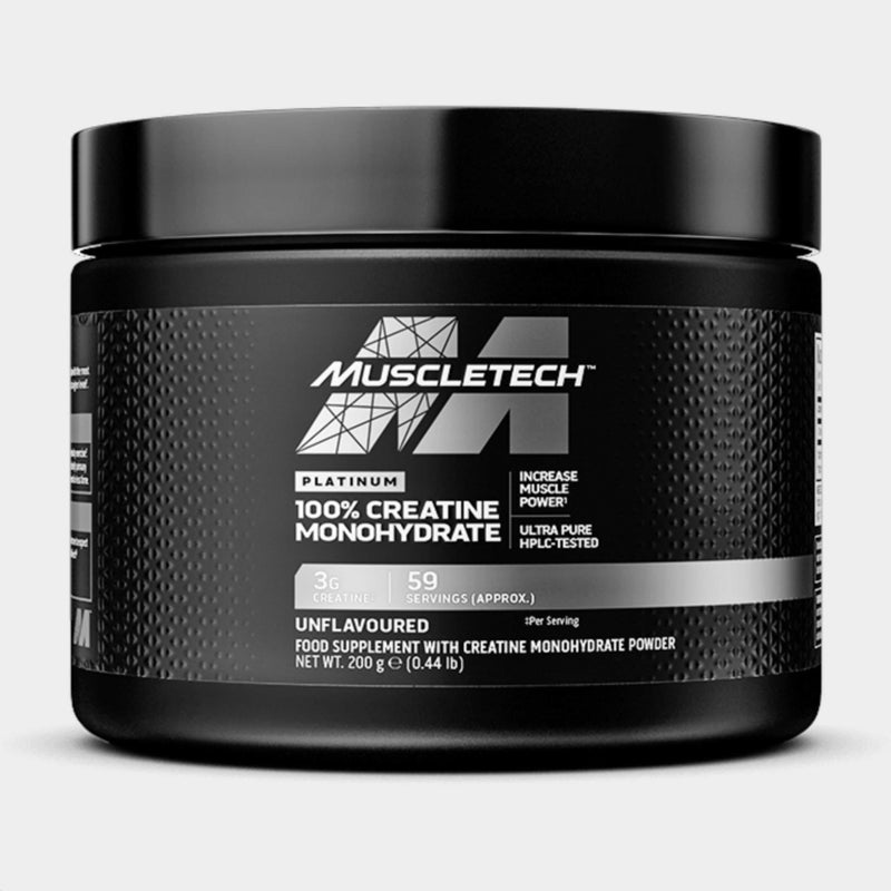 MUSCLETECH Muscletech Platinum Creatine Monohydrate 60 Servicios Red Berry Nuevo