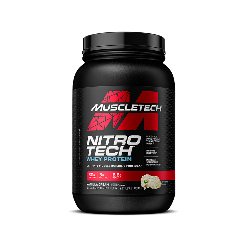 MUSCLETECH Muscletech Nitro Tech Whey Protein 2.2 Lbs Vainilla (antes Performance)