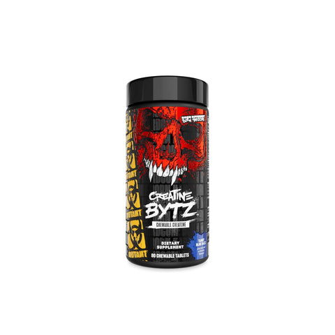 MUTANT Mutant Mut Creatine Byts Chewable Tangy Blue Razz 80 Tablets