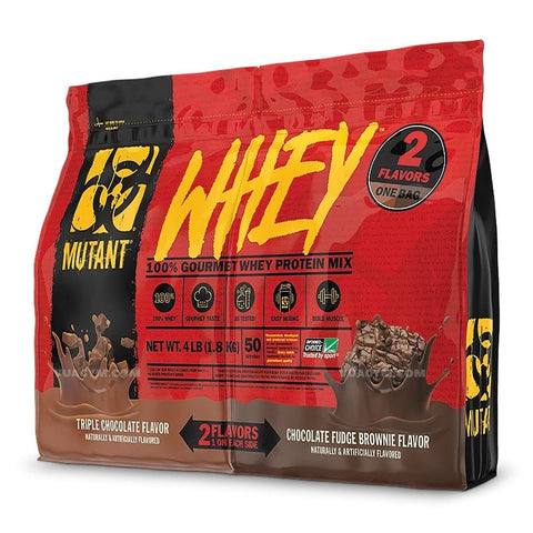 MUTANT Mut Mutant Whey 4 Lbs Triple Chocolate & Cookies & Cream