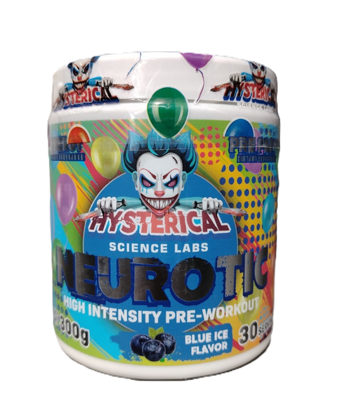 HYSTERICAL SCIENCE LABS Hysterical Science Labs Hsl Neurotic Intensity Pre-workout (30 Servicios) Blue Ice