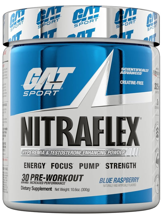 Gat Sport Nitraflex Advanced Formula 30 Serv Blue Raspberry