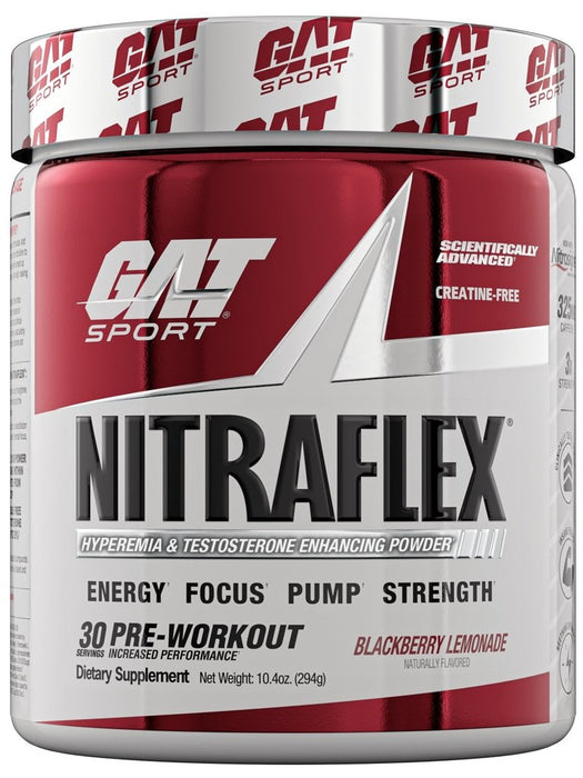 Gat Sport Nitraflex Advanced Formula 30 Serv Blackberry Lemonade