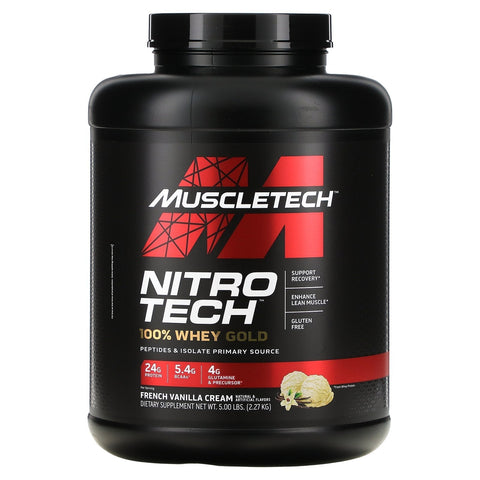 MUSCLETECH Muscletech Nitro-tech Whey Gold 5.03 Lbs Banana Cream
