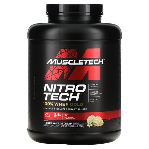 MUSCLETECH Muscletech Nitro-tech Whey Gold 5.03 Lbs Banana Cream