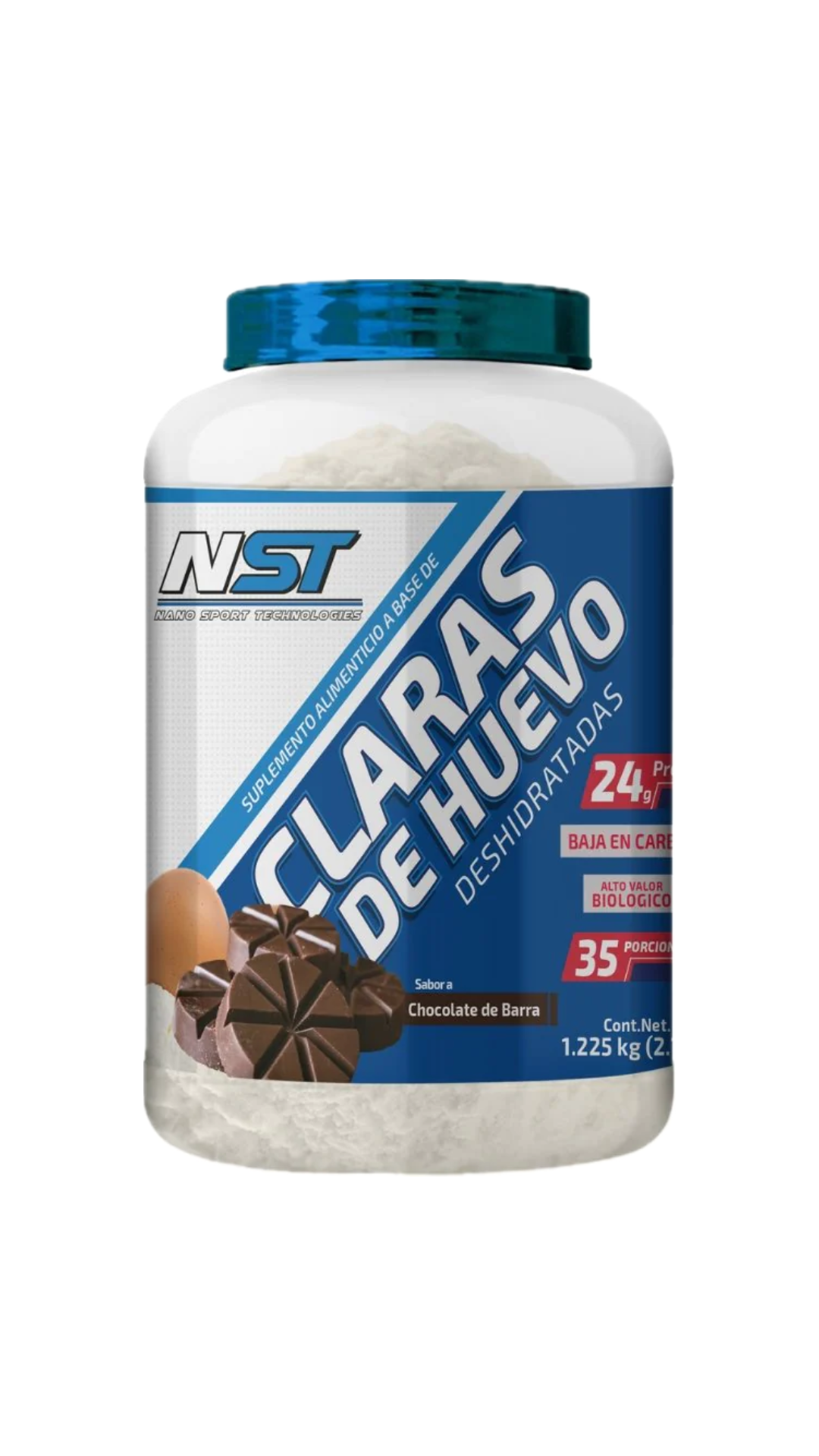 Nano Sport Technologies Claras De Huevo Choco Barra 2.7Lbs