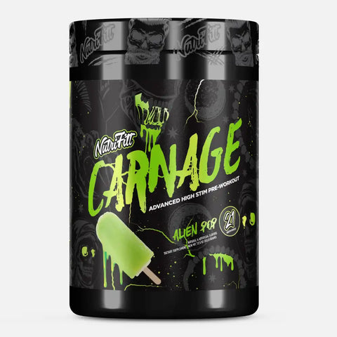 NUTRIFITT Nutrifitt Ntfitt Carnage Advanced Pre-workout 21 Servicios Alien Pop