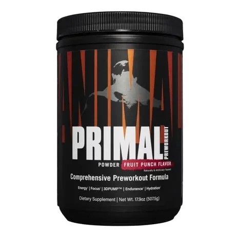 Universal Nutrition Animal Primal Powder 25 Serv Fruit Punch