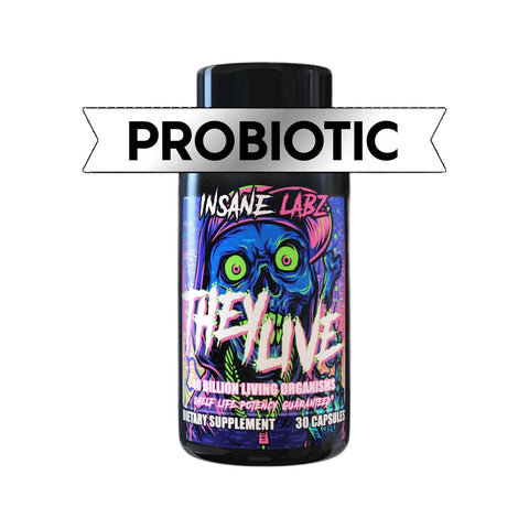 INSANE LABZ Insane Labz Ins They Live Probiotic 20 Billon Living Organisms 60 Cápsulas