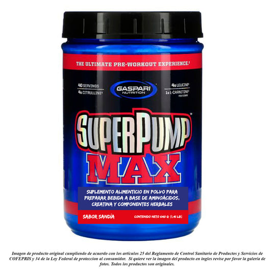 Gaspari Nutrition Super Pump Max (40 Serv) Watermelon