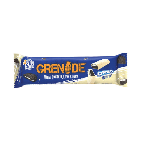 Granade Protein Bar 12 Pack Oreo White Nuevo