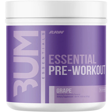 RAW Raw Cbum Essential Pre-workout 30 Servicios Grape