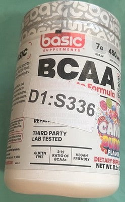 Basic BCAA 30 Servicios Candy Burst Nuevo