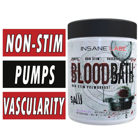INSANE LABZ Insane Labz Ins Saw Series Blood Bath Non Stim Pro 40 Servicios Grape