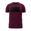 Playeras T-shirt Universal Animal Maroon Premium Tee Xl