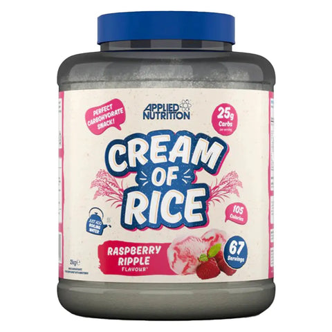 Applied Nutrition Cream Of Rice 2kg Raspberry Ripple Nuevo