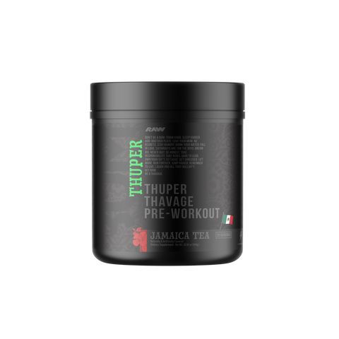 RAW Raw Thuper Thavage Pre-workout 20 Servicios Jamaica Edicion Limitada