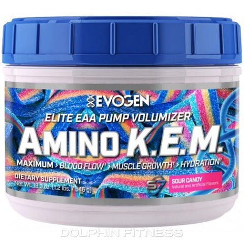 EVOGEN NUTRITION Evogen Nutrition Evo Amino K.e.m. EAA 30 Servicios Sour Candy