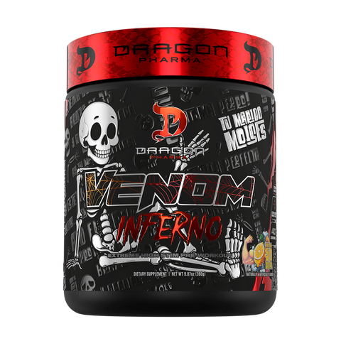 DRAGON PHARMA Dragon Pharma Dragon Venom Inferno 20 Servicios Mangonada "nuevo Sabor"