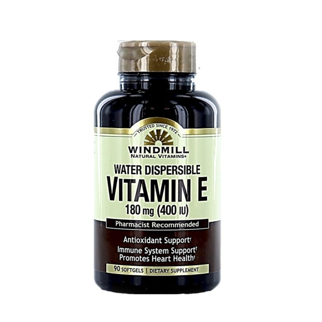 WINDMILL HEALTH PRODUCTS Windmill Health Products Whp Vitamin E 180 Mg 400 Iu 90 Softgels