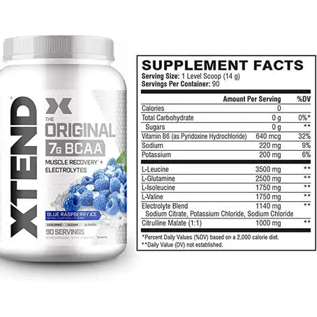 Scivation Xtend 90 Serv Blue Raspberry Ice